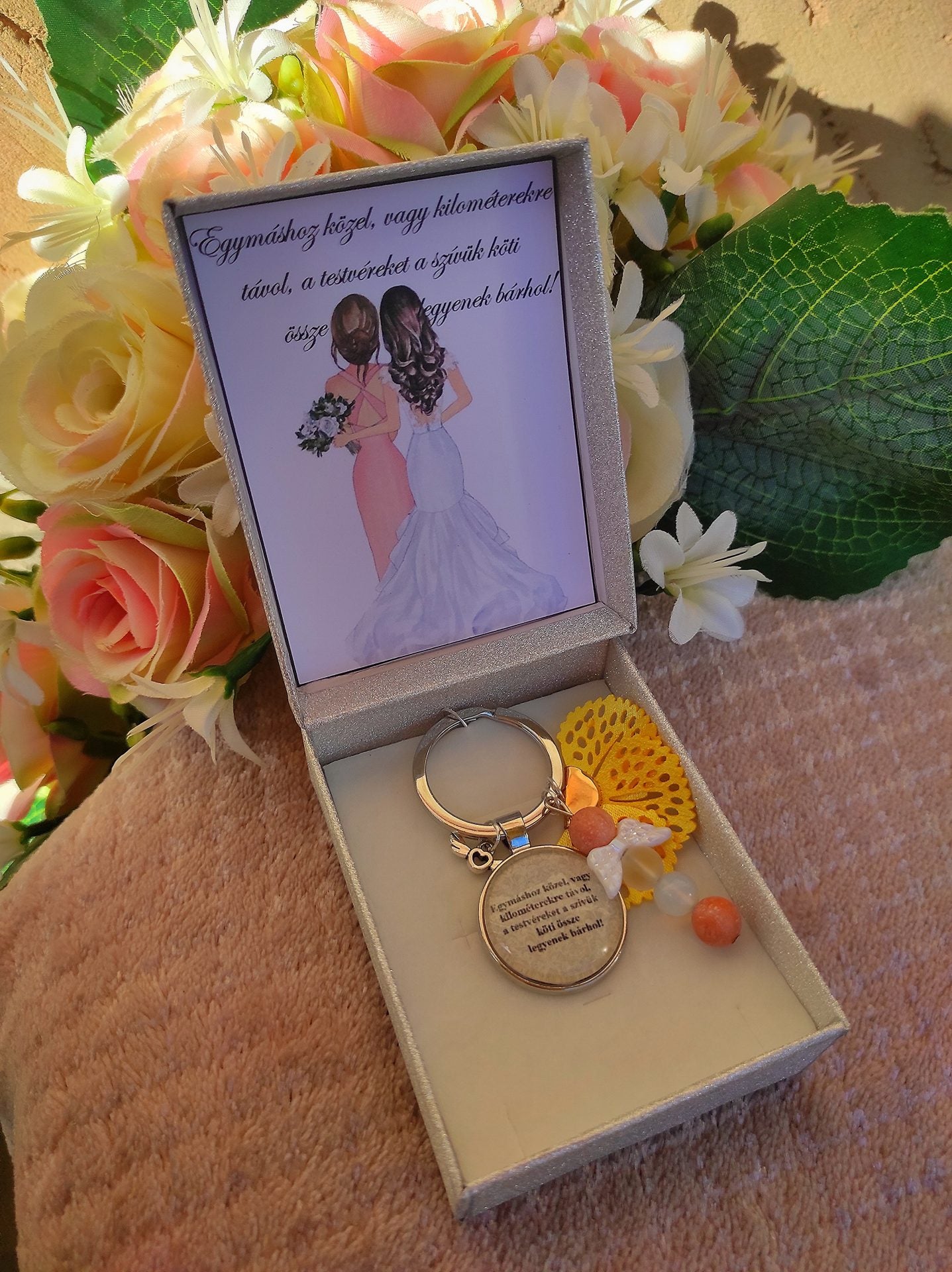 Ajándék kulcstartó testvéreknek